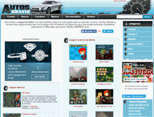 Tablet Screenshot of juegosdeautosgratis.net